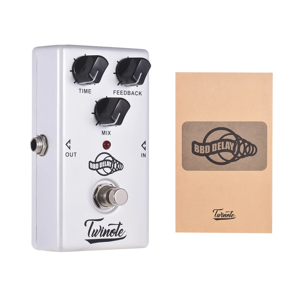 Twinote BBD DELAY Guitar Pedal Analog Delay Guitar Effect Pedal
