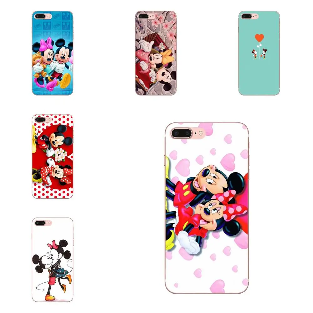 

For Galaxy Alpha Core Note 2 3 4 S2 A10 A20 A20E A30 A40 A50 A60 A70 M10 M20 M30 Lovely Phone Case Mickey And Minnie Mouse