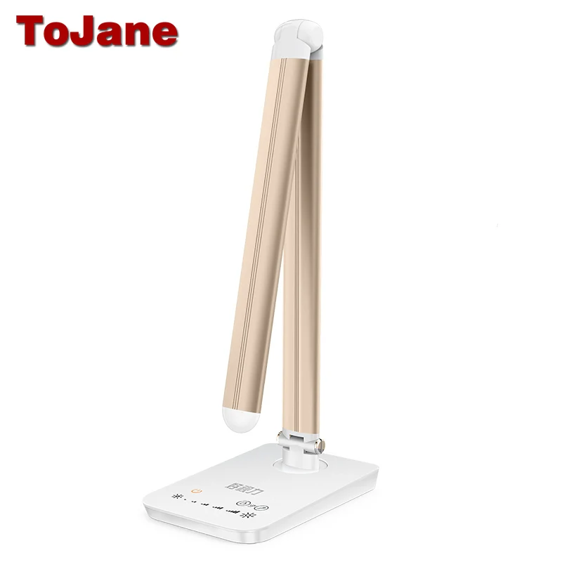  ToJane TG-168 Desk Lamp 5 Color Modes x 7 Dimable Levels Led Desk Lamp Reading 8W Eye-friendly Led  - 32798039197