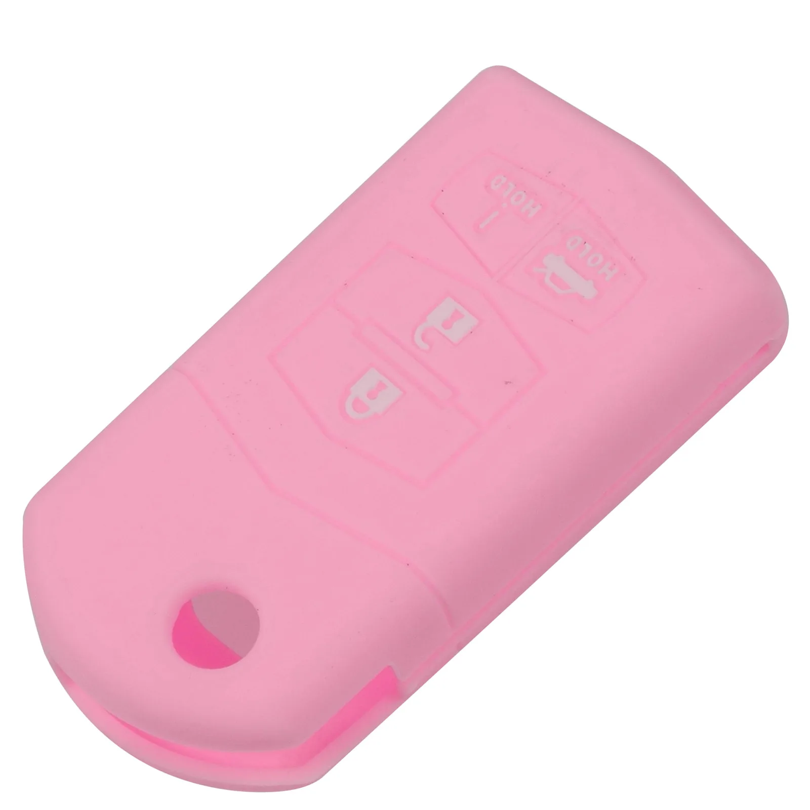 Keyforkess 10 pz/lotto Silicone 4 pulsante a distanza di vibrazione chiave Fob caso della copertura per Mazda 3 5 6 CX-7 CX-9 RX-8 -