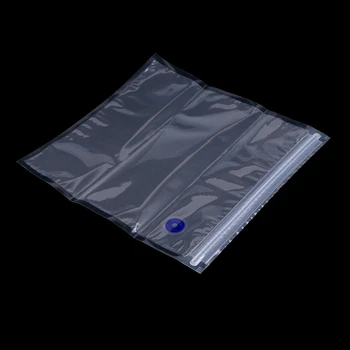 

5pcs Reusable Vacuum Bag Zipper Food Storage Bags Kitchen Fresh-keeping 27x29CM Drop Shipping Support