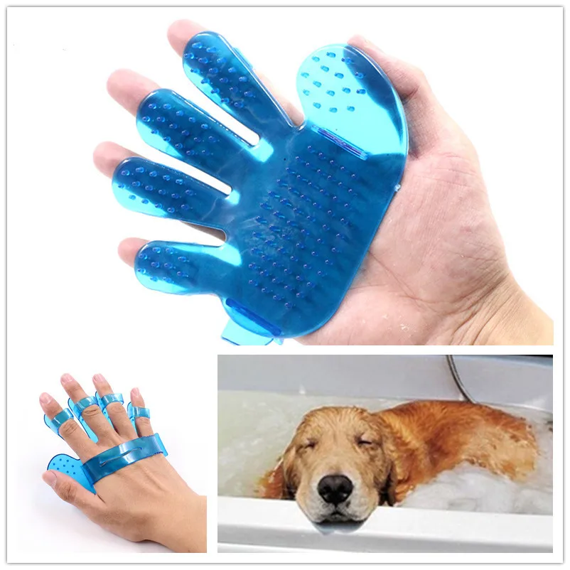 

Fur Remover Comb Dog Accessories Hairbrush Grooming Bath Hair Cleaning Brush Comb For Dogs Pet Cats Massage Gloves dropshiping