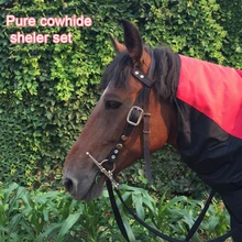 Ma Shui Le Ma bridle, чистая кожа, конский бит, rein, рот, свинец, эссенция, ездовые ремни для седла, конные принадлежности, почта