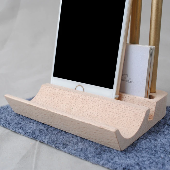 Многофункциональная настольная ручка для хранения, деревянная подставка для мобильного телефона, держатель для визиток, деревянный держатель для ручек
