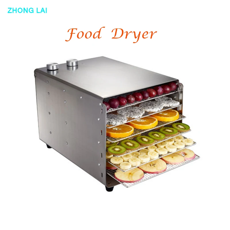 Dehydrators Food Dryer Stainless Steel Food Drying Machine Fruit/Meat