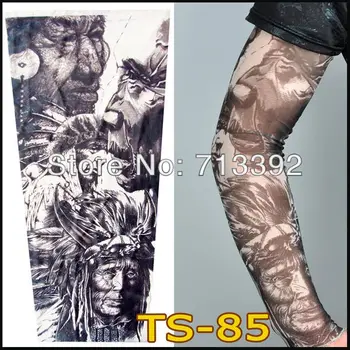 

Hight Quality Fake Tattoo Arm Sleeves Mixed 140 Styles Nylon Tattoo Sleeves For You Choose (60PCS/lot) Free Shipping
