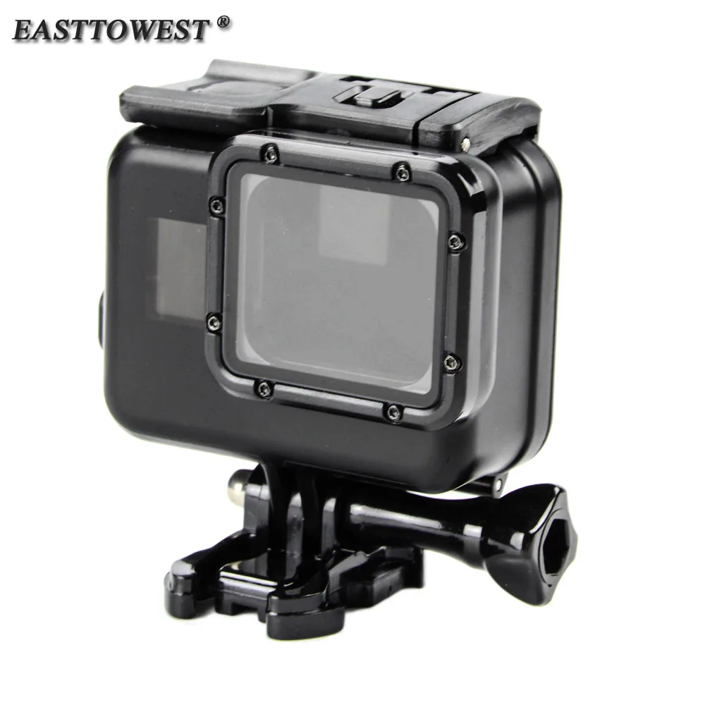 

Easttowest For Go Pro Hero 5 6 Accessories 60m Waterproof Housing Underwater Diving Case + Touch Screen Back Door
