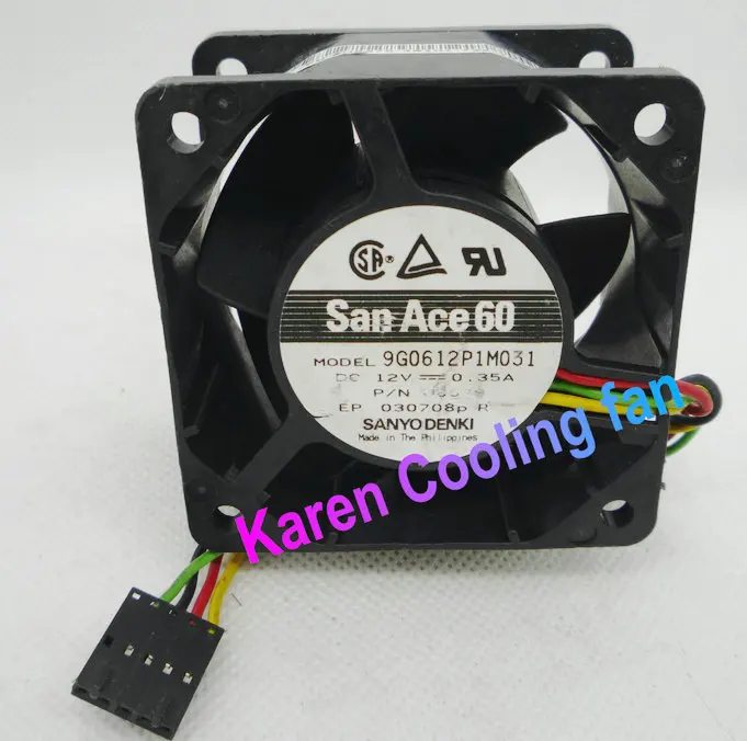 

SANYO 6038 12V 0.35A 9G0612P1M051 9G0612P1M041 9G0612P1M031 cpu cooler heatsink axial Cooling Fan