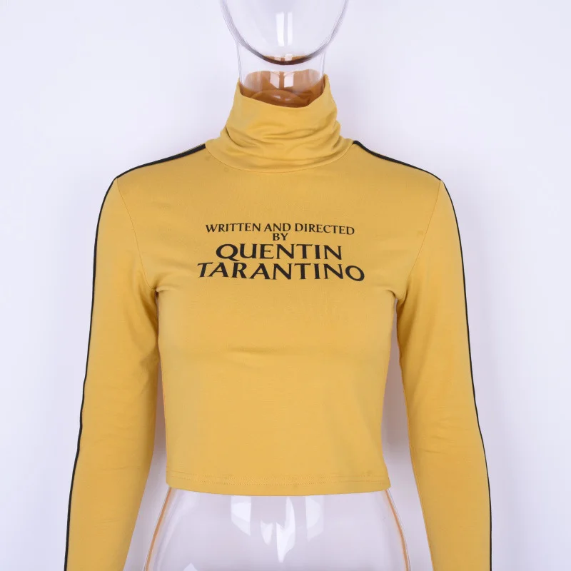 MYDC Letter Printing Long-Sleeved Sexy T-Shirt 2018 New Summer Female Tops Tees MYDC Letter Printing Long-Sleeved Sexy T-Shirt 2018 New Summer Female Tops Tees
