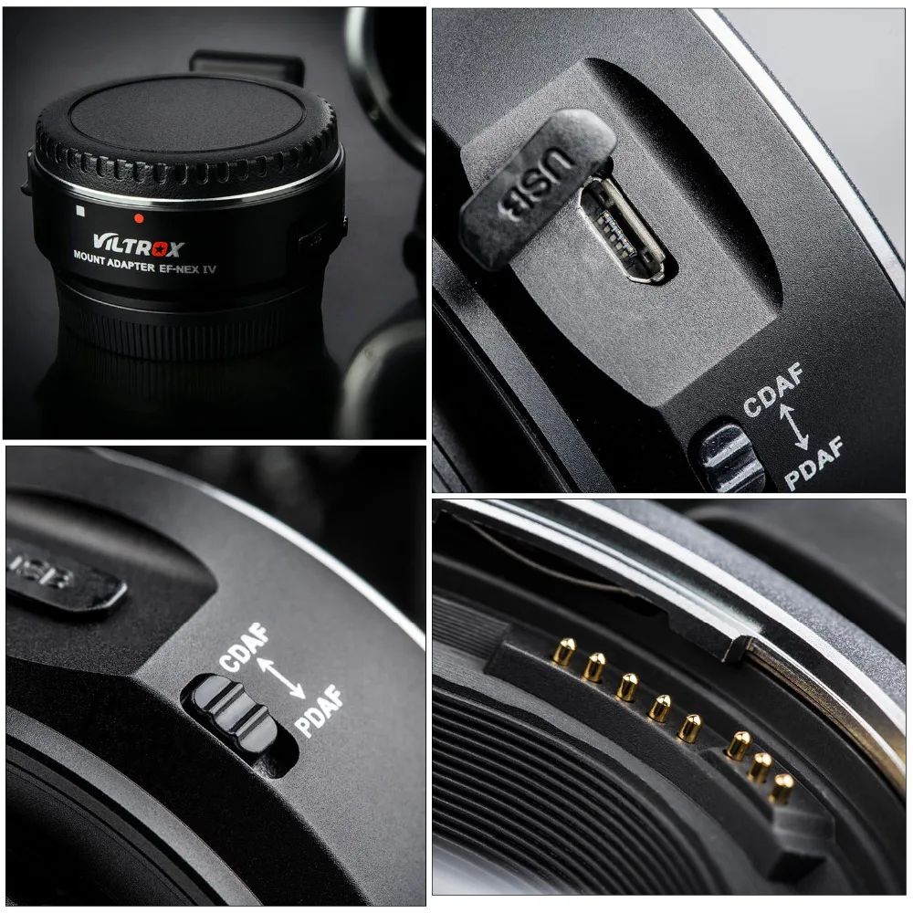 Viltrox EF-NEX IV адаптер для объектива с автофокусом для Canon EOS EF EF-S объектив для sony E NEX полная Рамка A9 A7II A7RII A7M3 A6500 A6300