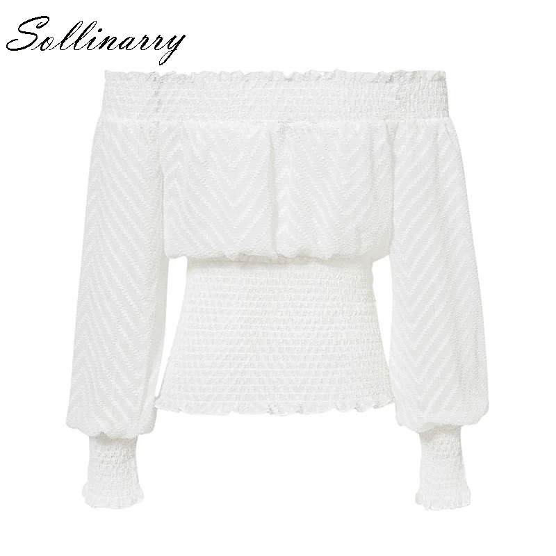 FREE SHIPPING Women Mesh Off Shoulder Bandage Blouses JKP3561 - Allkpop ...