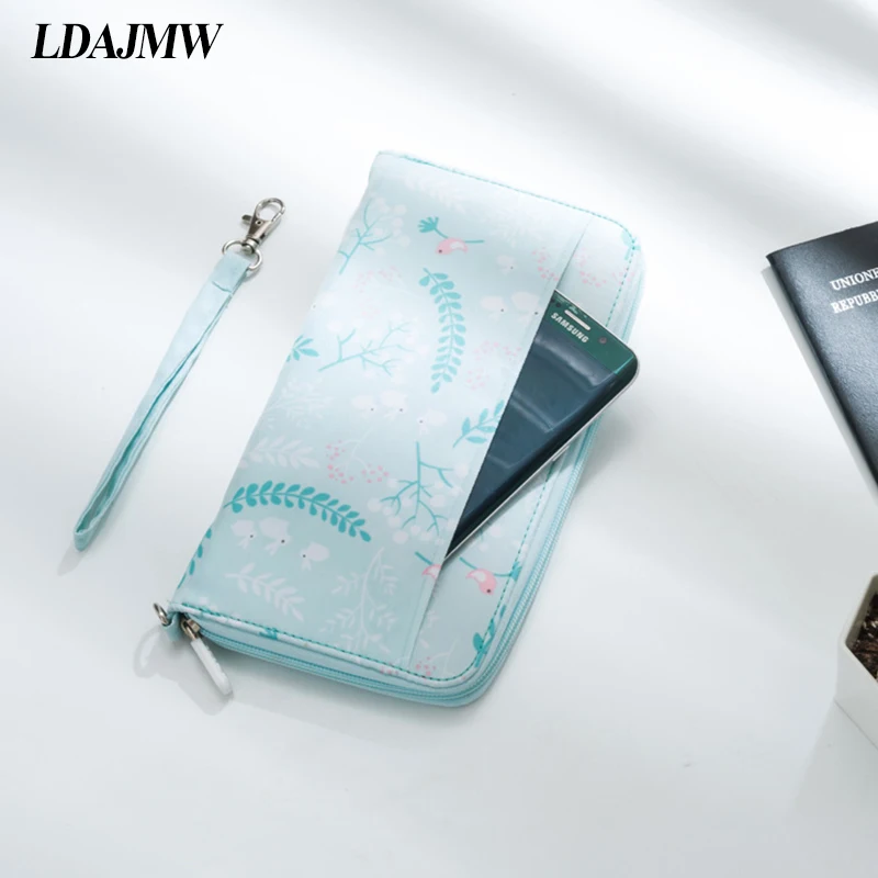 LDAJMW новый шаблон печать сумка для хранения кредитных карт держатель паспорта