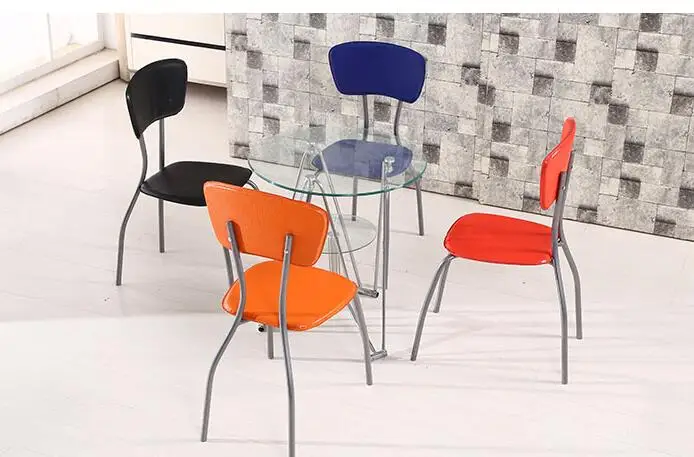 Small round table. Steel glass. Dining table and chair combination. Small round table. Steel glass. Dining table and chair combination.