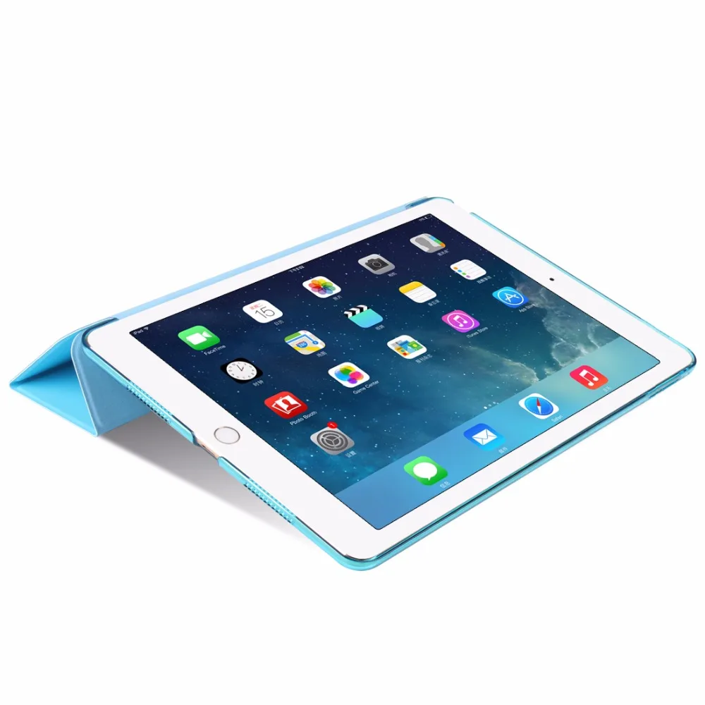 Чехол RYGOU для iPad Pro 9 7 дюйма умный чехол с тройной откидной подставкой Магнитный