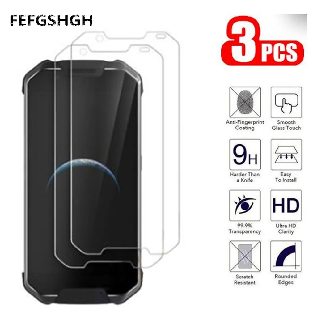 2.5D 9H Tempered Glass For AGM X2 SE Screen Protector On The Protective Film | Мобильные телефоны и аксессуары