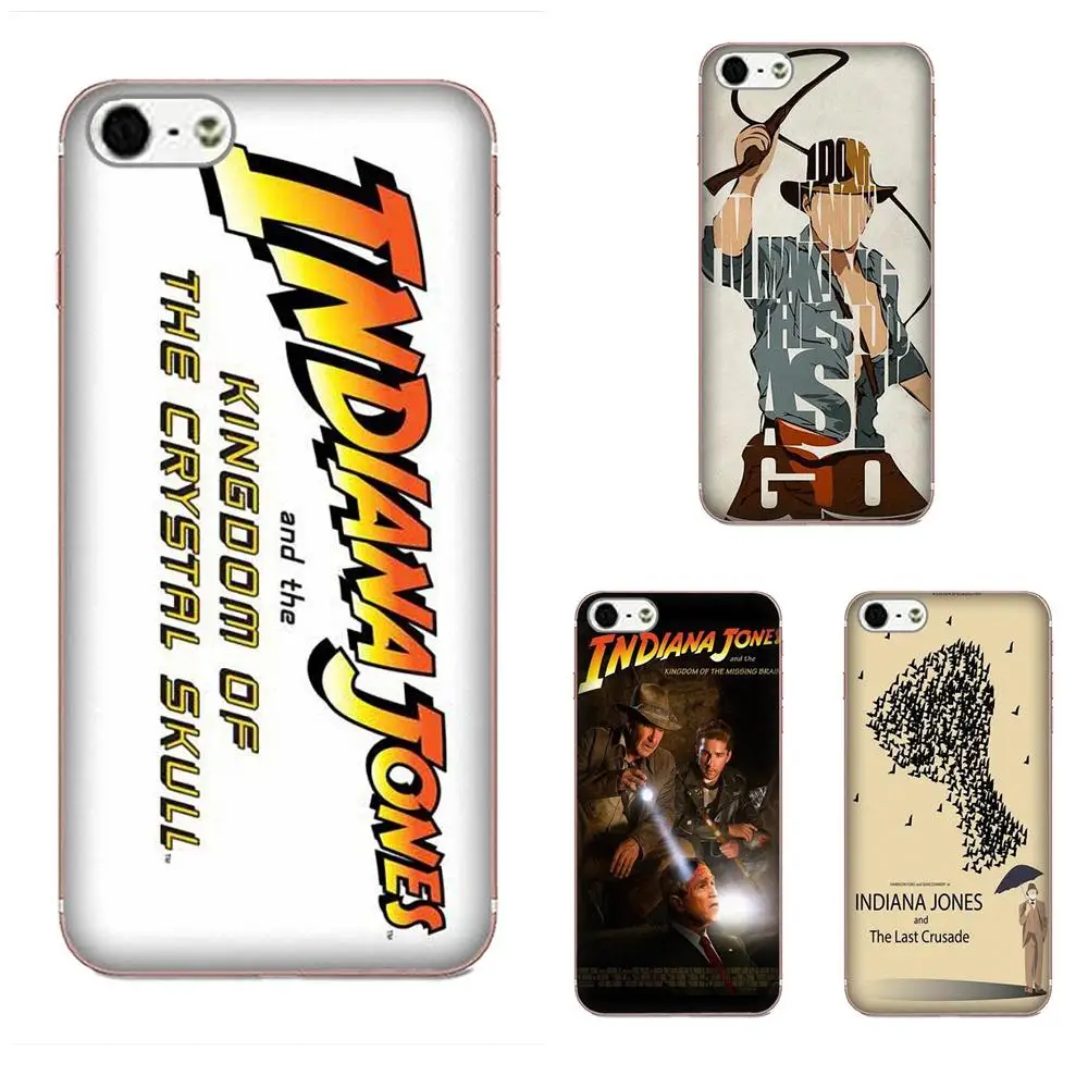 

Indiana Jones Soft TPU Accessories Case For Apple iPhone 4 4S 5 5C 5S SE 6 6S 7 8 Plus X XS Max XR