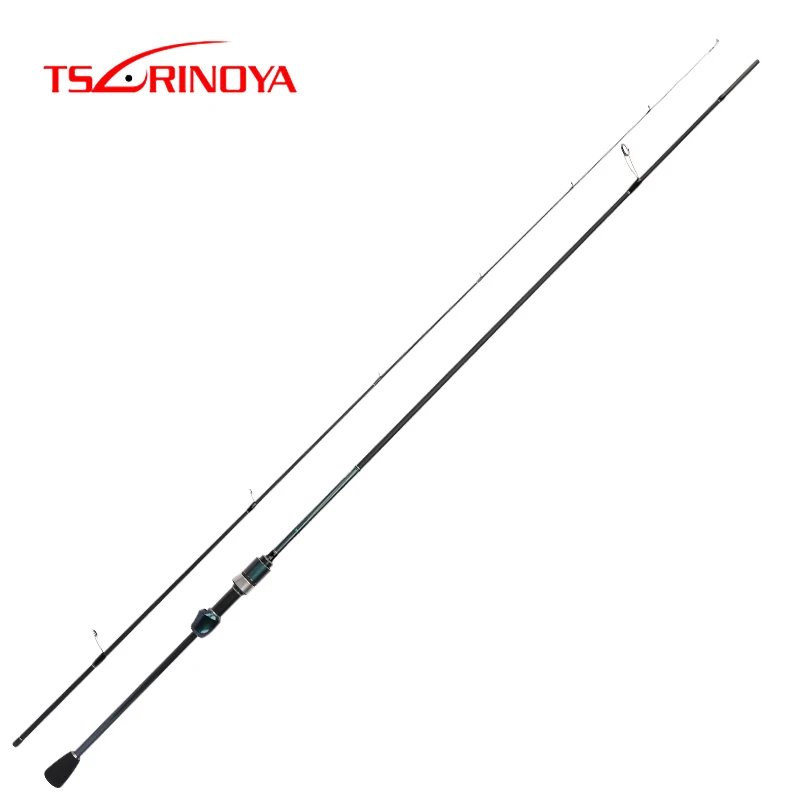 

TSURINOYA 2.19m UL spinning Rod with FUJI Accessories AJING Rod Small Bait dedicated Fishing Rod Rockfish DEXTERITY S722 UL