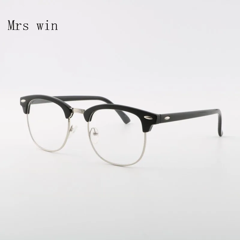 

Clear Lens Half Metal Sunglasses Men Women Brand Designer Retro Rivet Sun Glasses Transparent Sunglasses Gafas Oculos De Sol
