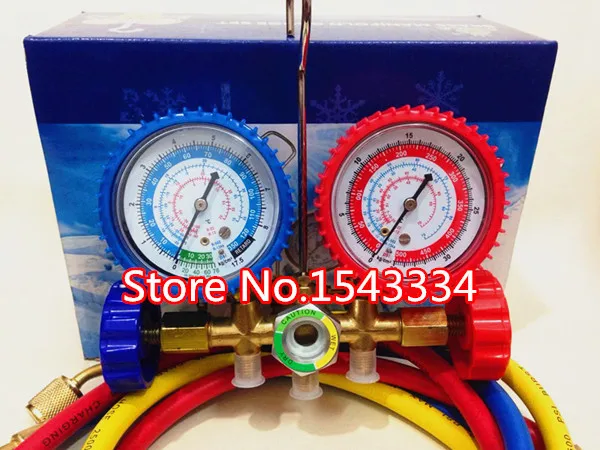 

Free shipping CT-536 refrigerant manifold gauge set for R12,R22,R404a,R134a good quality