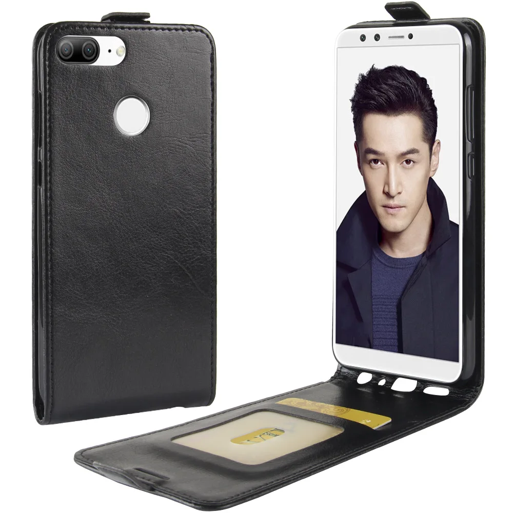 Чехол OUZIFISH для Huawei Honor 9 Lite роскошный чехол бумажник из искусственной кожи
