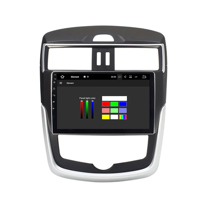 Sale Lenvio 4GB+32GB 2 Din Android 8.0 CAR DVD GPS Player For Nissan Tiida 2011-2016 car stereo radio navigation Octa Core 1024*600 3