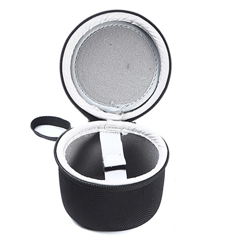 prativerdi Mini Black Earphone Case Earphone Box Headphone Travel organizer Earbuds Coin Collect Storage Bag for iphone cable 7