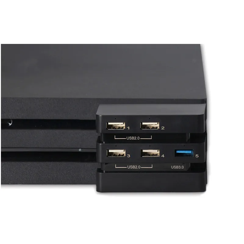 PS4 Pro Аксессуары концентратор Расширение адаптер Play Station 4 Pro хост USB HUB 3,0& 2,0 USB Порты и разъёмы игровой консоли адаптер для Playstation