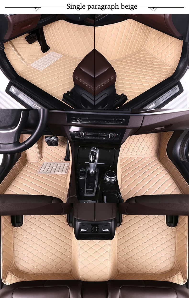 Автомобильные ножные коврики новые роскошные для Honda Accord City Civic CRV CRZ Crosstour Elysion Fit Jade Jazz Insight Odyssey Pilot Shuttle