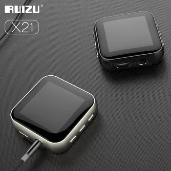 

RUIZU X21 Metal Clip HiFi Music Player High Resolution Audio Digital Lossless Sound MP3 Player with Voice Recorder and FM Radio