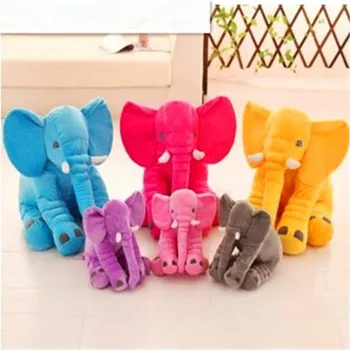 

1PCS 30/ 40/60cm Elephant Pillow Plush Toys Infant Soft Appease Elephant Playmate Calm Doll Baby Appease Toys Stuffed Doll Gift