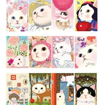 5pcslot vintage cute cats choo postcards group cartoon christmas cardgreeting card - Cartoon Christmas Cards 5pcslot vintage cute cats choo postcards group cartoon christmas cardgreeting card - Cartoon Christmas Cards