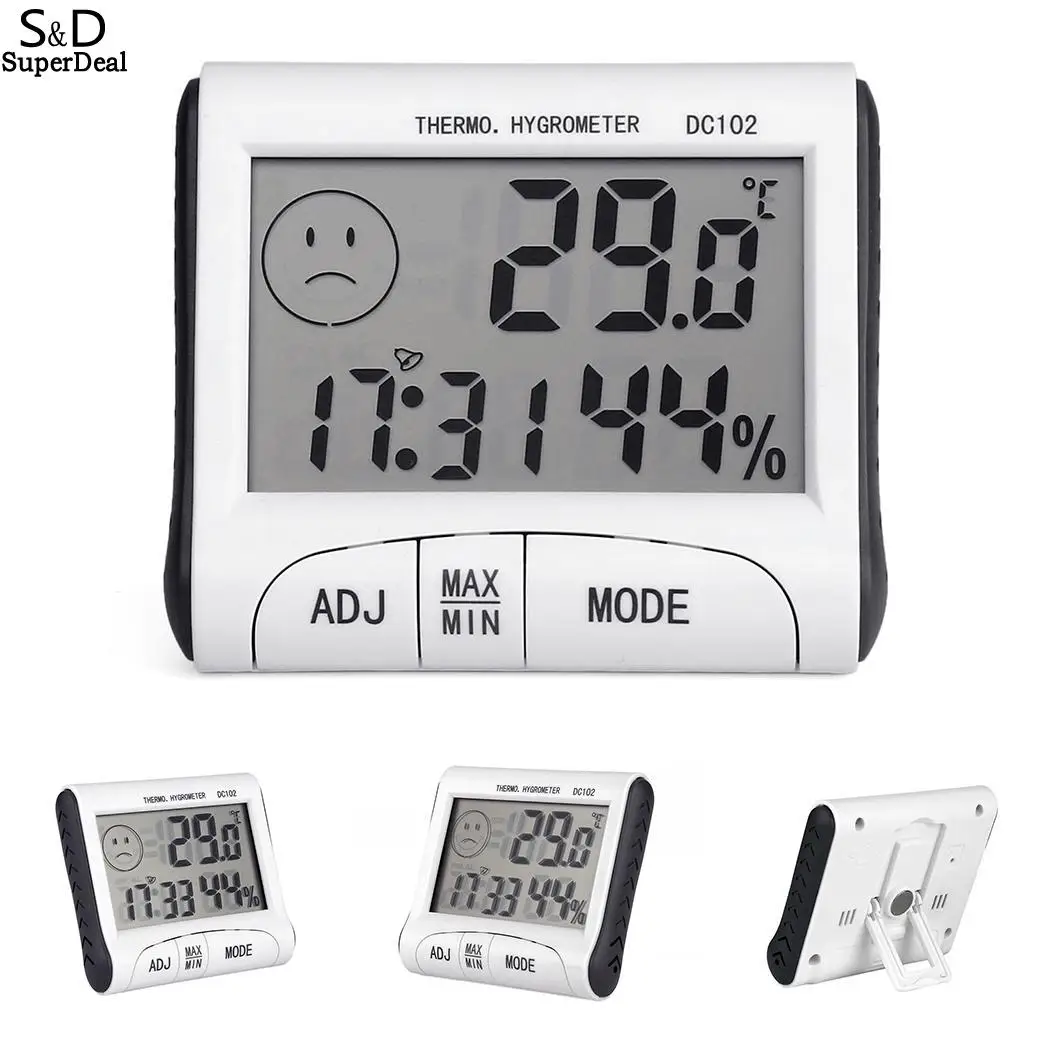 2018 most popular Alarm Clock Electronic Portable Temperature LED