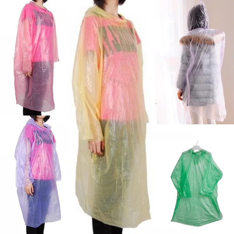 

Travel Portable Integrated Long Raincoat Environmental Protection Disposable Raincoats DC112