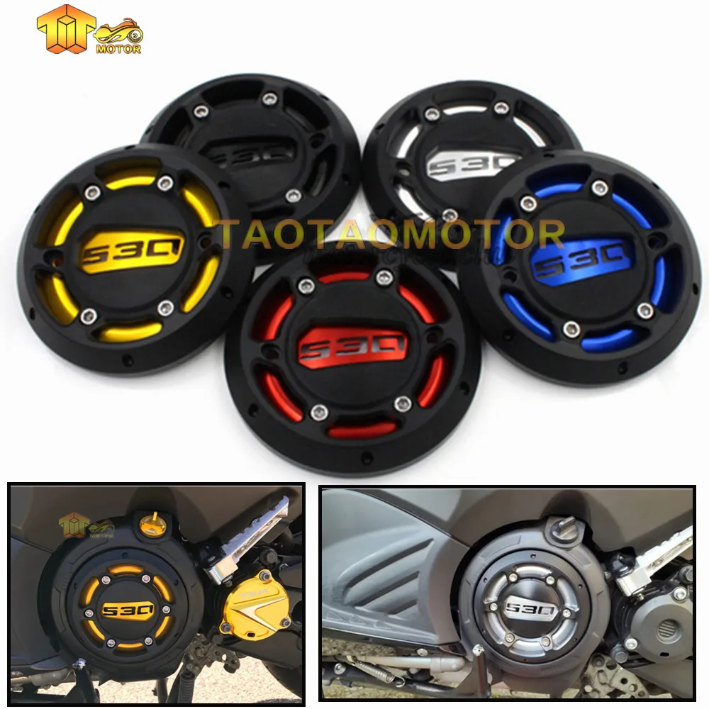 

CK CATTLE KING Motorcycle CNC Aluminum & ABS Engine Protective Cover fits for YAMAHA TMAX-530 TMAX-500 2012 2013 2014 2015 2016