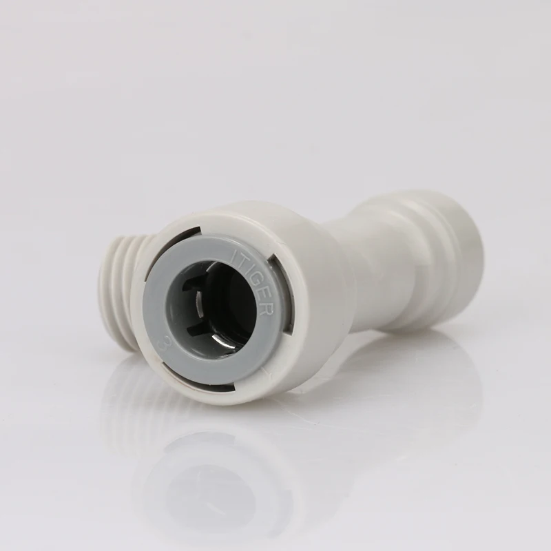 1/4 &quot 1/4&quot NPT Мужской резьбовой 3/8 &quotOD пробки RO фильтр для воды 3 способа быстрый