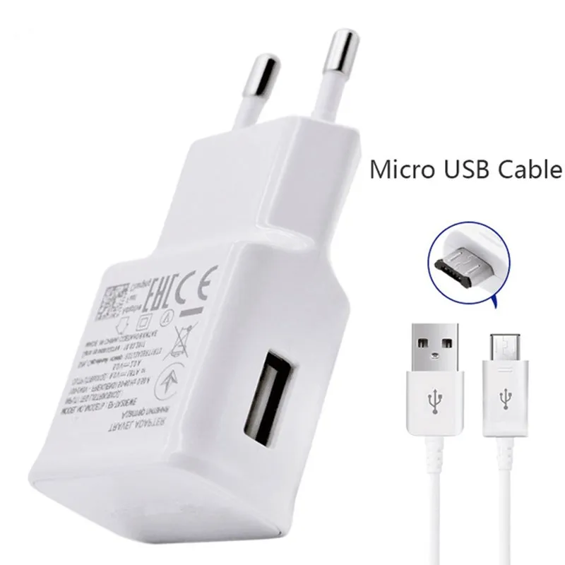 For Samsung Galaxy S3 S4 S6 S7 Edge Note 4 5 J2 J3 J5 J7 Charger Travel Adapter EU US 1m USB USB Charging For Xiaomi