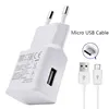 For Samsung Galaxy S3 S4 S6 S7 Edge Note 4 5 J2 J3 J5 J7 2016 2017 Charger Travel Adapter EU US 1m USB USB Charging For Xiaomi 9 ► Photo 1/6