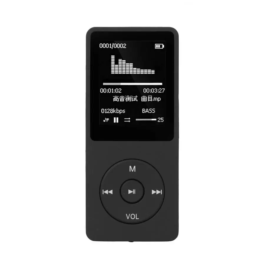 HIPERDEAL Slim1.8 дюймов TFT черный HiFi 4G MP3 MP4 музыкальный плеер FM рекордер TF карта мини фото видео FM радио Диктофон Sep19