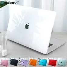 Кристальная сумка для ноутбука, чехол для ПК Macbook Pro 13, чехол из ТПУ с клавиатурой для Macbook Pro 15, 16,,, A1706, A1989, A1707, A2159
