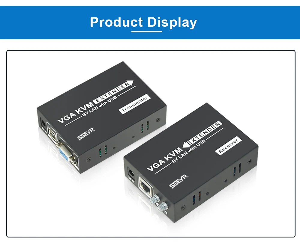 VGA USB KVM Extender 200M (9)