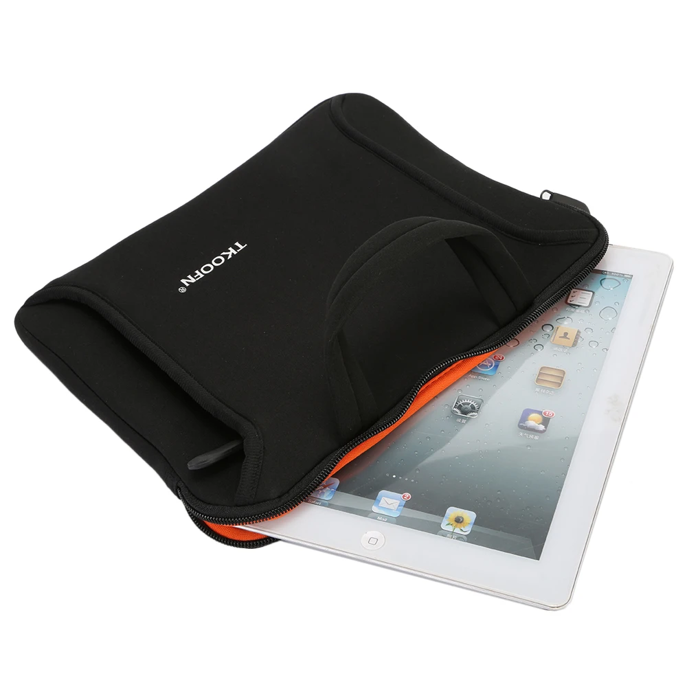 10 inch Black Laptop Sleeve Tablet Bag Case Pouch for iPad 2 3 4 Air