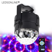Led Stage Lamp DJ KTV Disco Laser Light Party Lights Sound IR Remote Control Christmas Projector Mini RGB 3W Crystal Magic Ball цена Led Stage Lamp DJ KTV Disco Laser Light Party Lights Sound IR Remote Control Christmas Projector Mini RGB 3W Crystal Magic Ball цены онлайн