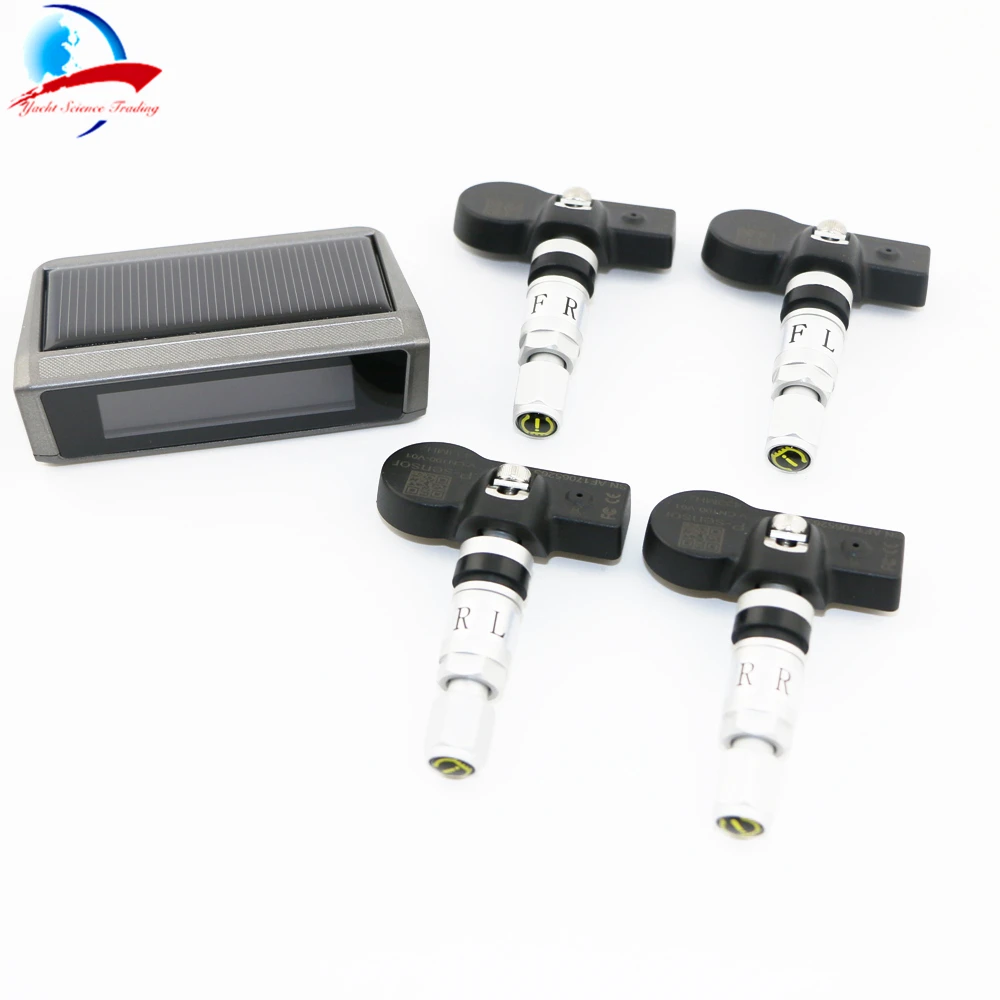 Internal sensors Truck Vehicle Digital Wireless Solar Charge TPMS