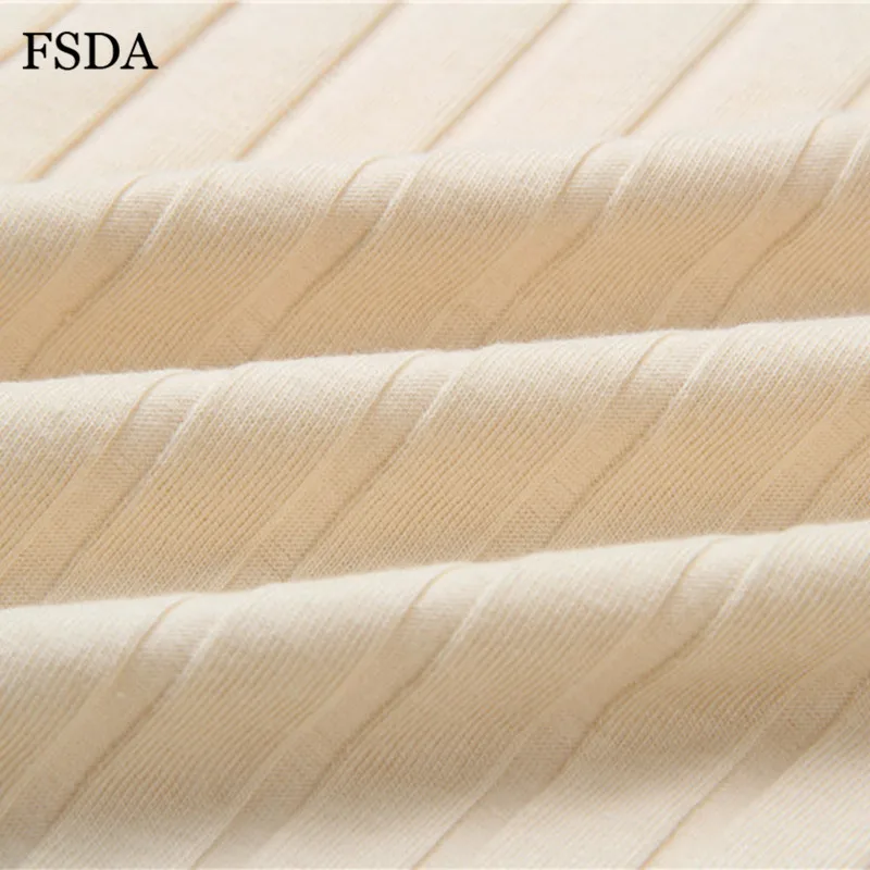 FSDA облегающая юбка с Боковым Разрезом сексуальная хлопковая Повседневная