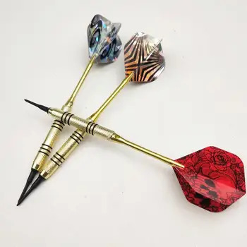 

3 pcs/ set of professional darts 13.8 grams soft tip darts copper shaft beautiful darts high quality