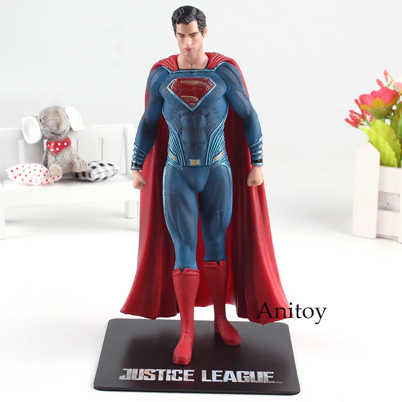 DC Justice League Toys Batman The Flash Superman Cyborg Wonder Woman ARTFX Statue PVC Action Figure Collection Model Toy