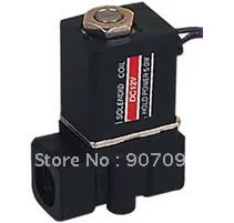 

24VDC Female Thread 2 Way Direct Acting Nylon MIniature Solenoid Valve G1/8'' 2P025-06 Free Shipping 10PCS A Lot