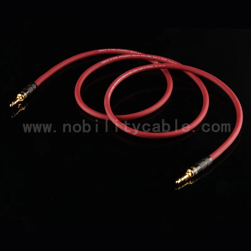 

NOBILITY 6N Copper 3.5mm Headphone Cable / Car On The Recording Line / AUX Car Audio Cable