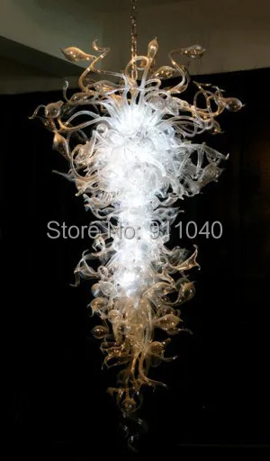 

Air Shipping AC Led Bulbs 120v/240v Transparent Murano Glass Hot Ceiling Lamp