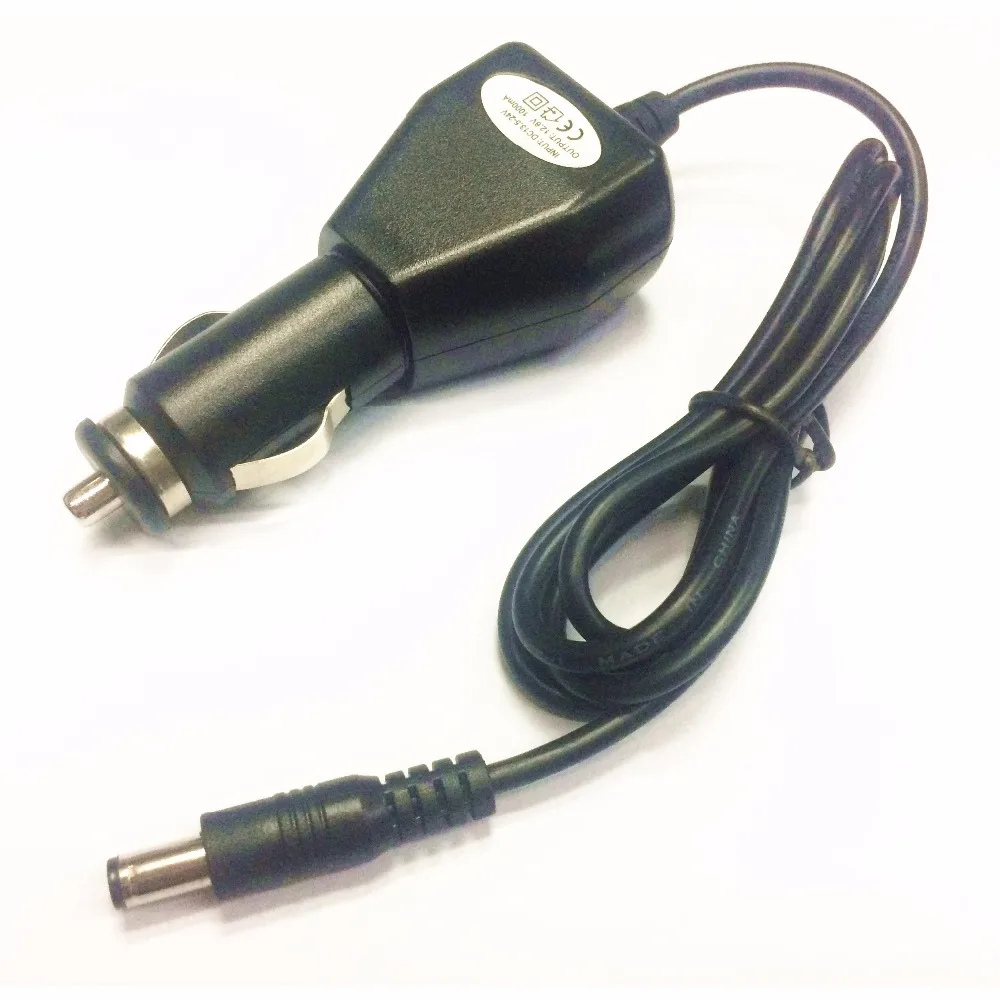 12.6v 1a Li-ion Battery car charger adapter 5.5mm plug automatic cut full charge